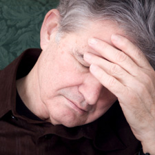 男性头痛抑郁症