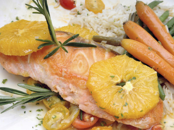 橙汁烤鲑鱼|食谱|魏尔博士的健康厨房